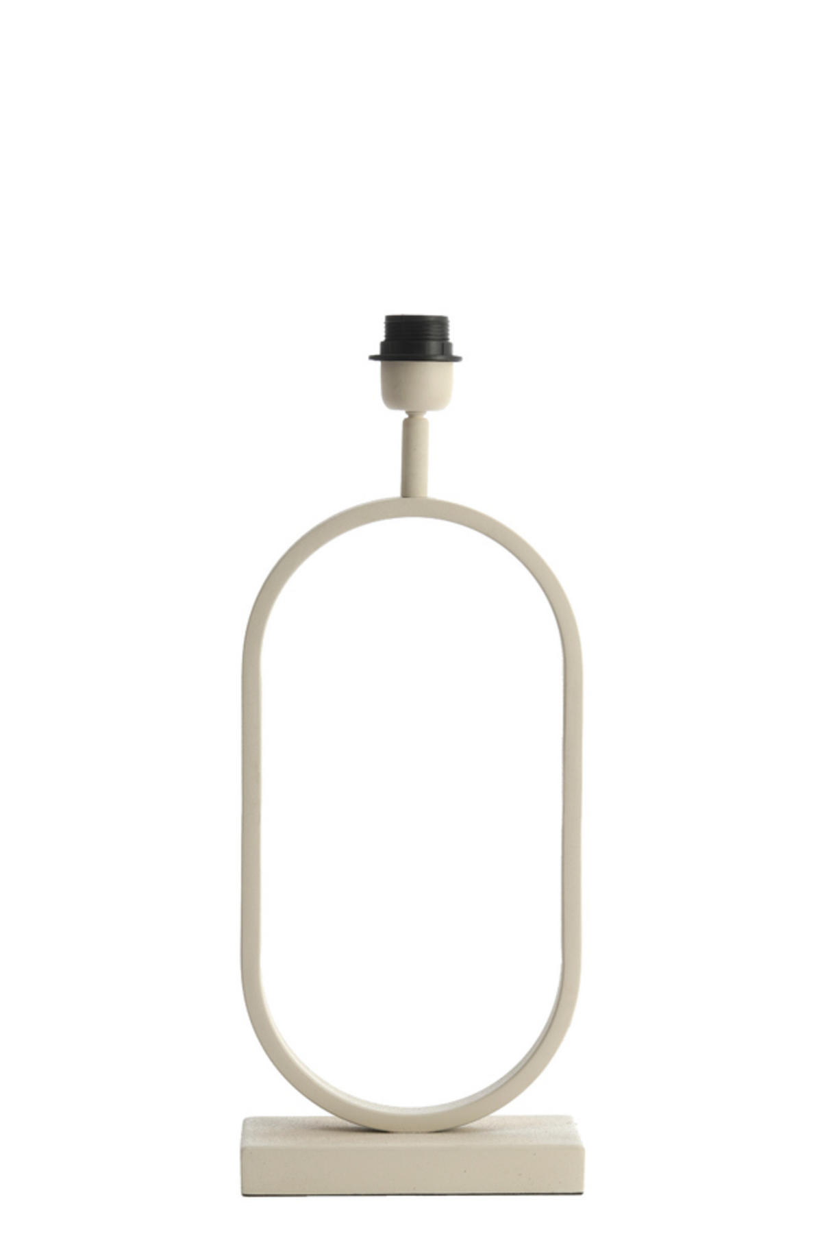 LAMPENFUSS Jamiri Weiß 20/10/45 cm - Weiß, Metall (20/10/45cm) - Light & Living