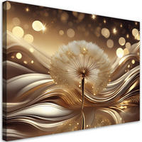 WANDBILD gold aufblasbar - Goldfarben, Textil (60/40cm) - Feeby