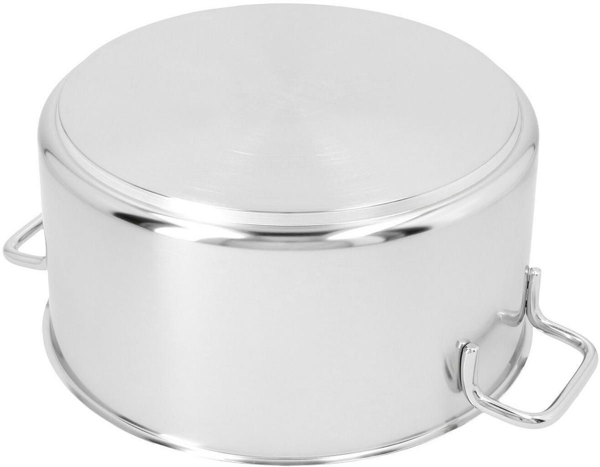 KOCHTOPF Apollo 7 - ø 24 cm / 5.2 Liter - Silberfarben, Metall (24cm) - Demeyere