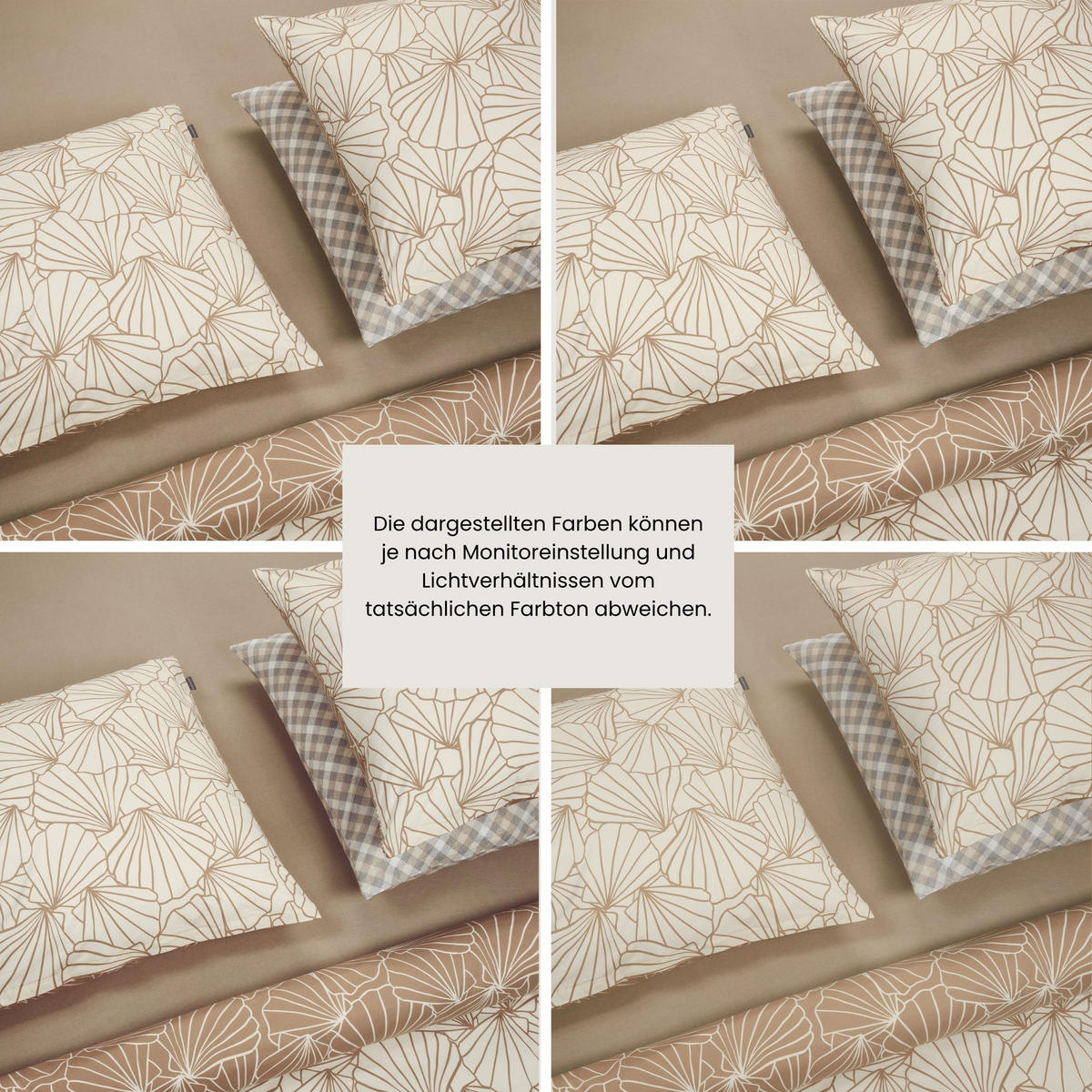 BETTWÄSCHESET Rin - Renforcé - 2-teilig - 135 x 200 cm - Grau - Grau, Textil (135/200cm) - SCHIESSER