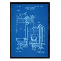 POSTER Zisterne Patent A3 Rahmenlos - Klar, Papier (29.7/5/42cm) - Nacnic