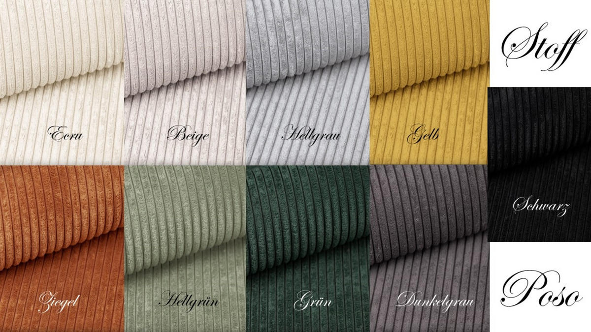 ECKSOFA Mit Schlaffunktion und Stauraum für Bettzeug Capri Stoff Poso Hellgrün Rechts - Hellgrün, Holz/Textil (272/145cm) - Kaiser Möbel