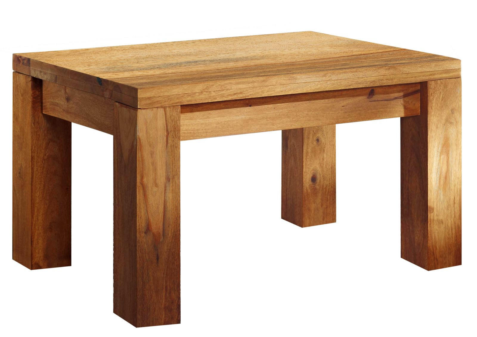 COUCHTISCH Sheesham 70x50x42 braun geölt NATURE BROWN #110 - Braun, Holz (70/50/42cm) - Massivmoebel24