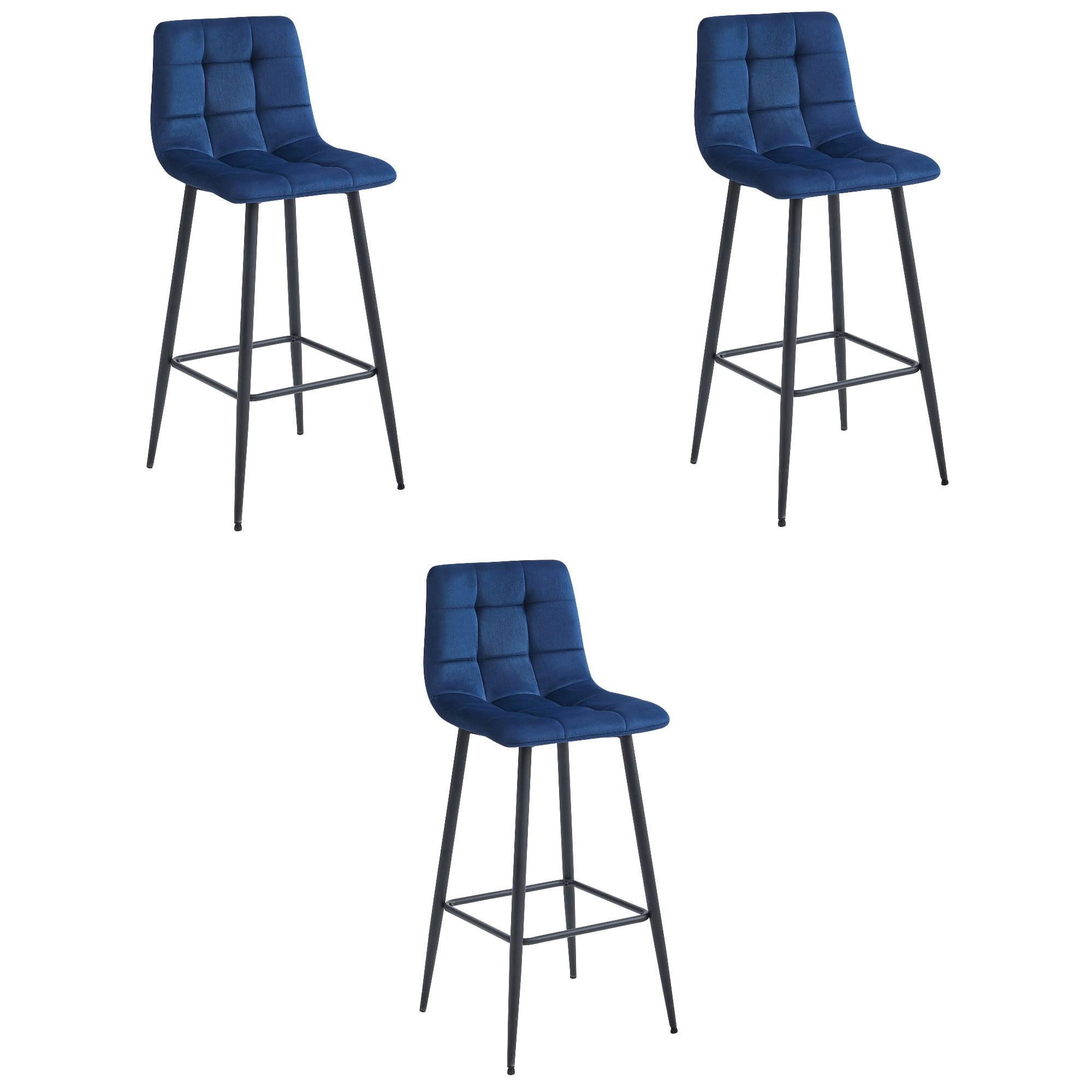 XXXLutz Barhocker Dunkelrot 43.5x46x32.5 cm