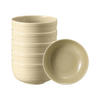 FOODBOWL Terra Sandbeige ø 17,7 cm 6er Set - Beige, Keramik (17.7cm) - Seltmann Weiden