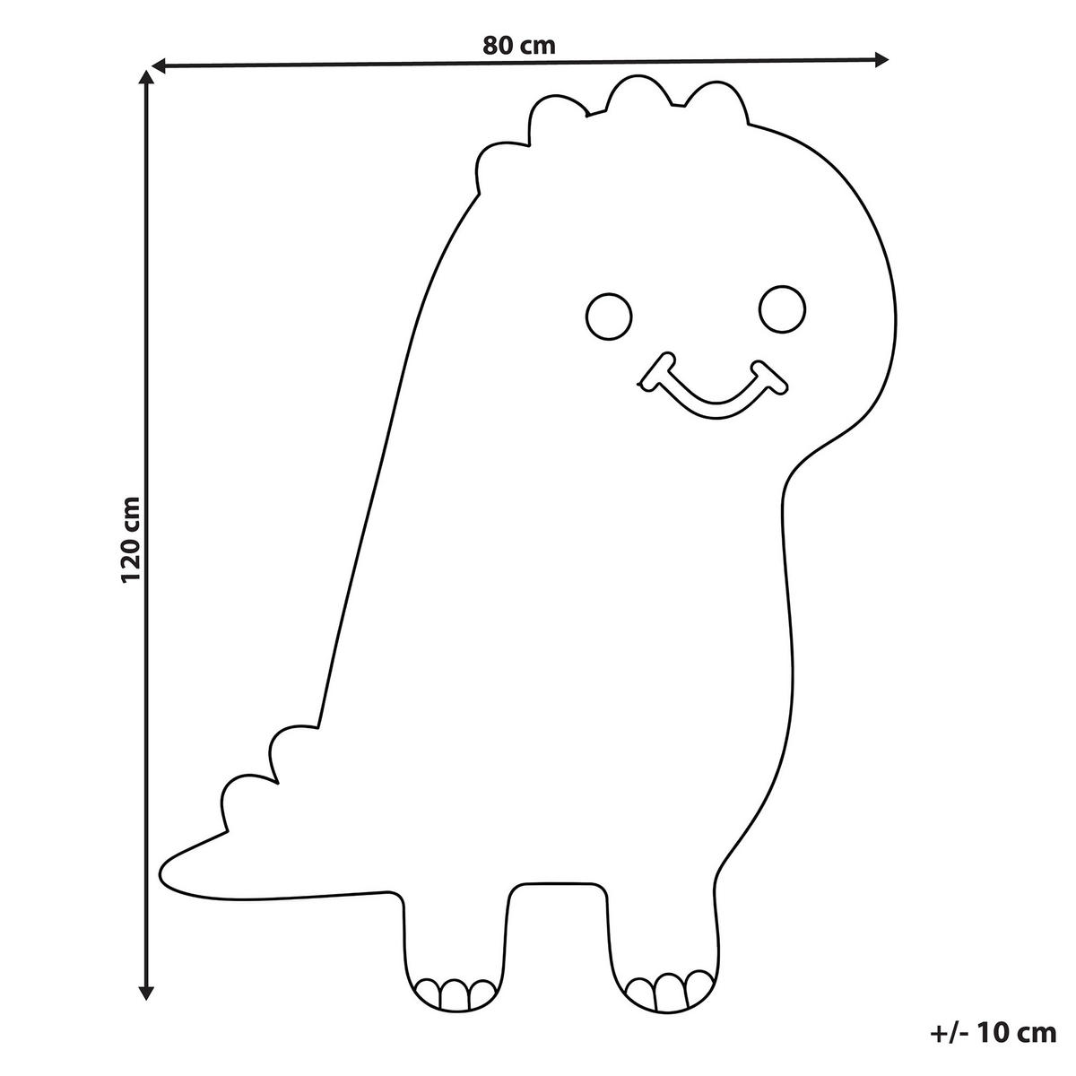DĚTSKÝ KOBEREC Světle hnědý 80/120 cm Bavlna Rexy - hnědá/světle hnědá, textil (80/120cm) - Beliani