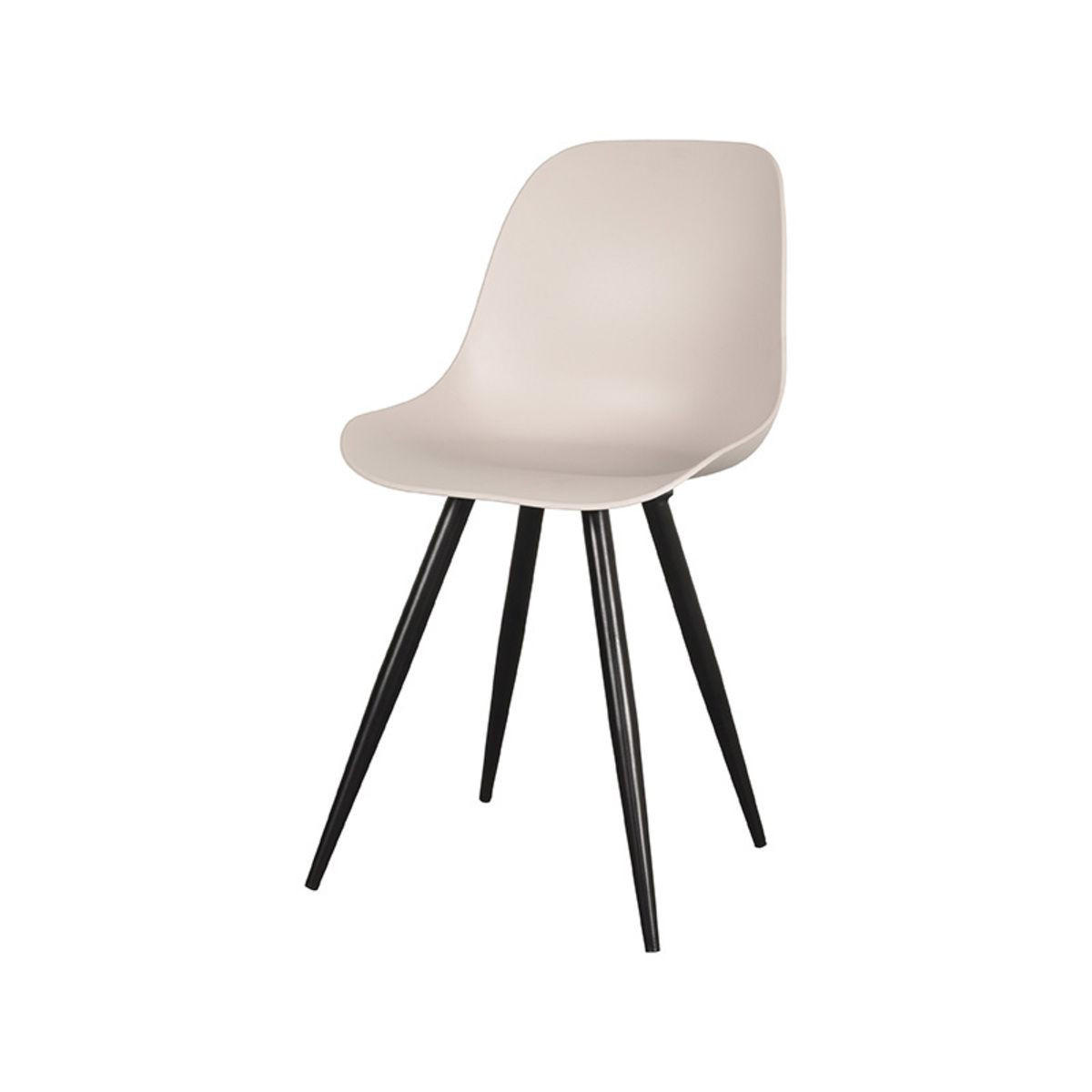 ESSZIMMERSTUHL Monza Beige 54/46/88 cm 2er-Set - Beige, Kunststoff (46/88/54cm) - LABEL51