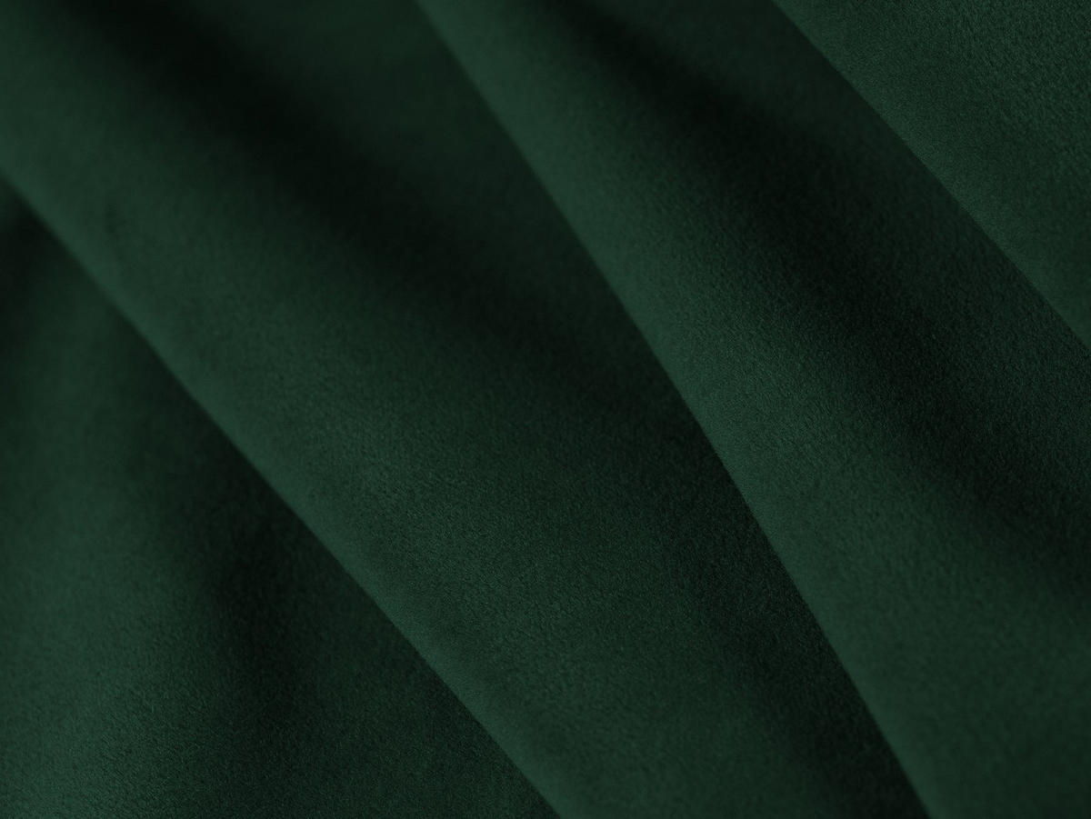 SOFA Kaelle aus Samt flaschengrün 3 Sitzplätze - Dunkelgrün, Textil (100/85/208cm) - Micadoni