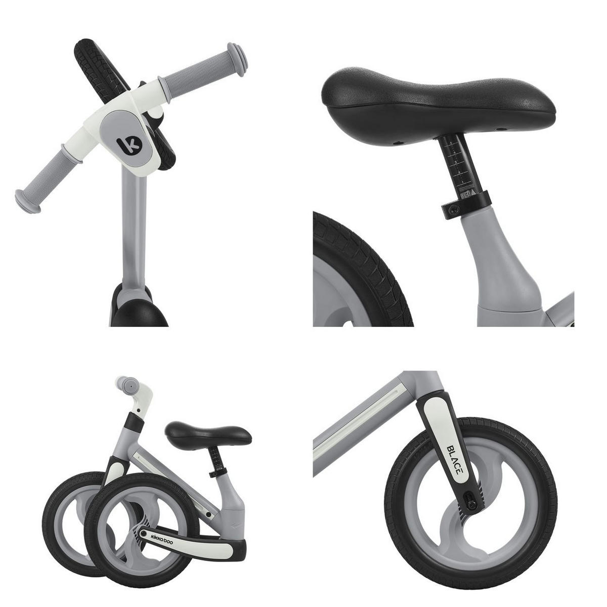 LAUFRAD Blace 12 Zoll beige einstellbar, Federung Vorderräder - Beige, Metall (88/33/56cm) - Kikka boo