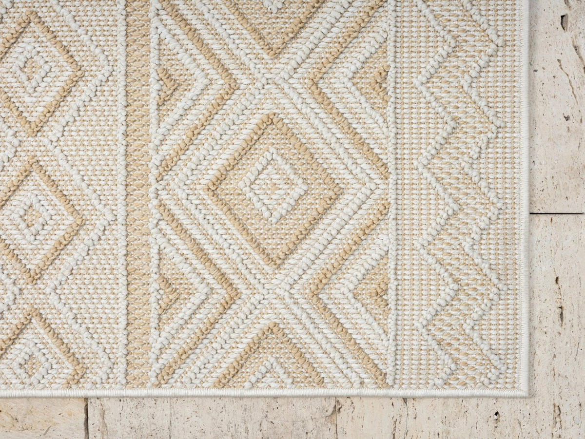 OUTDOORTEPPICH Arya Beige,Sandfarben,Creme 200/300 cm - Beige, Textil (200/300cm) - My-Rug