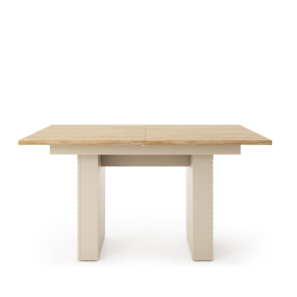 TISCH Latilo Kaschmir, Klapptisch - Kaschmir/Braun, Holzwerkstoff (90/185/75cm) - Bettso