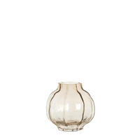 VASE Tejeda - Braun - 27/27/26 cm - Braun, Glas (26cm) - Light & Living