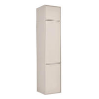 KLEIDERSCHRANK Der Robe - Beige, Holzwerkstoff (47/234/58cm) - Mokebo