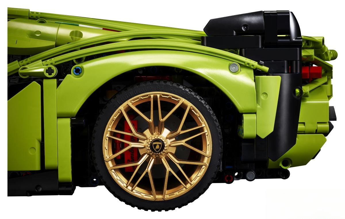 KLEMMBAUSTEINE Technic Lamborghini Sián FKP 37 Sportwagen 42115 - Multicolor, Kunststoff (15/57cm) - Lego