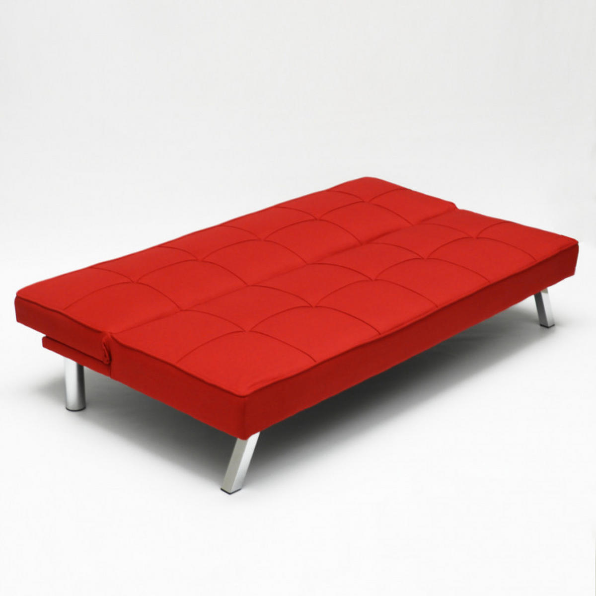 SCHLAFSOFA Gemma - Rot - Rot, Textil (175/74/83cm) - Pasmara