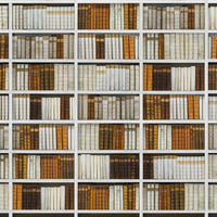 FOTOTAPETE Bücherregal 424 x 280 cm - Multicolor, Papier (424/280cm) - Sanders & Sanders