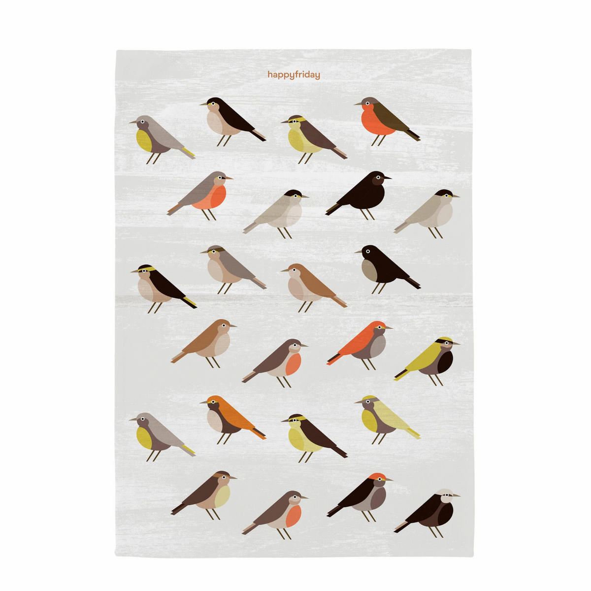 GESCHIRRTUCH (2 tlg) nest 70x50 cm mehrfarbig - Multicolor, Textil (70/50cm) - Happy Friday