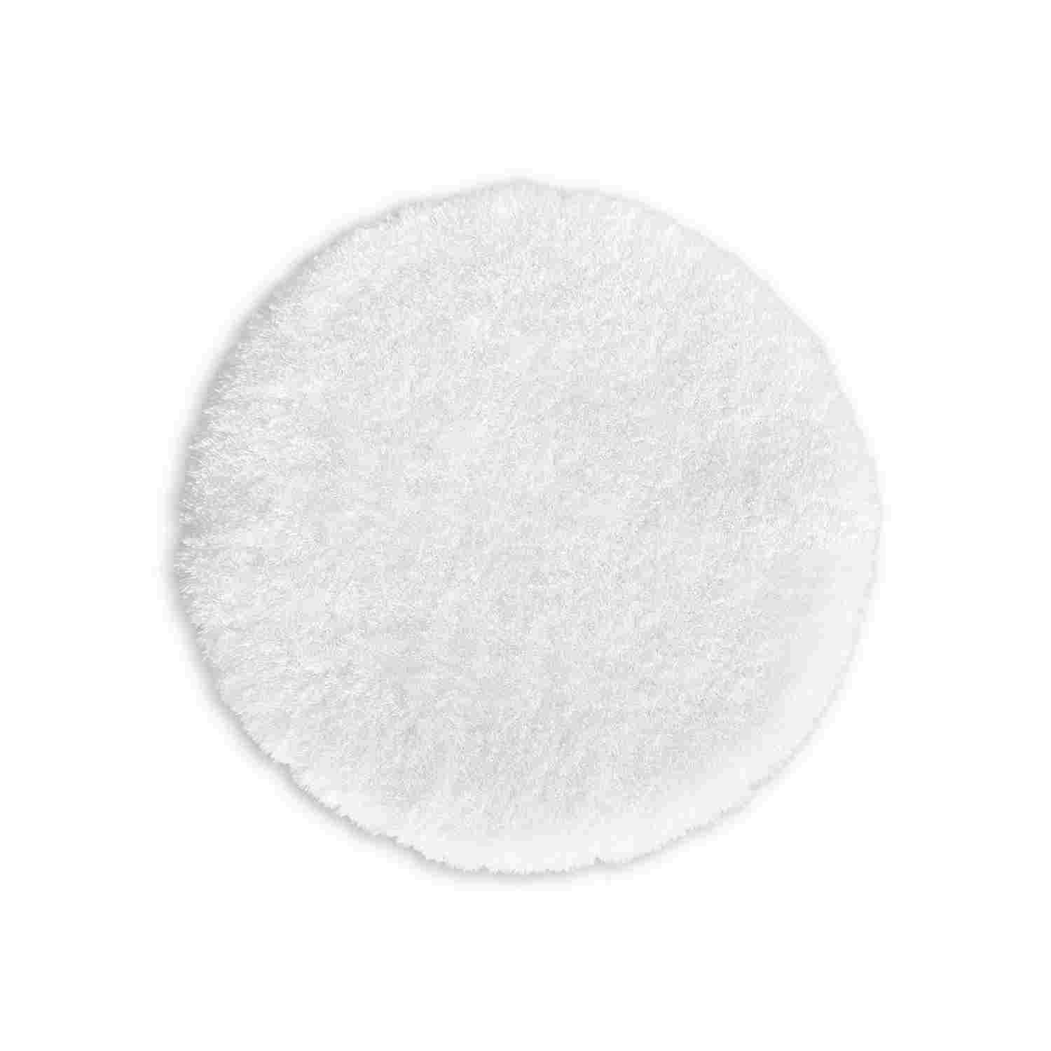 WohnDirect Hochflor Weiß 56x56 cm
