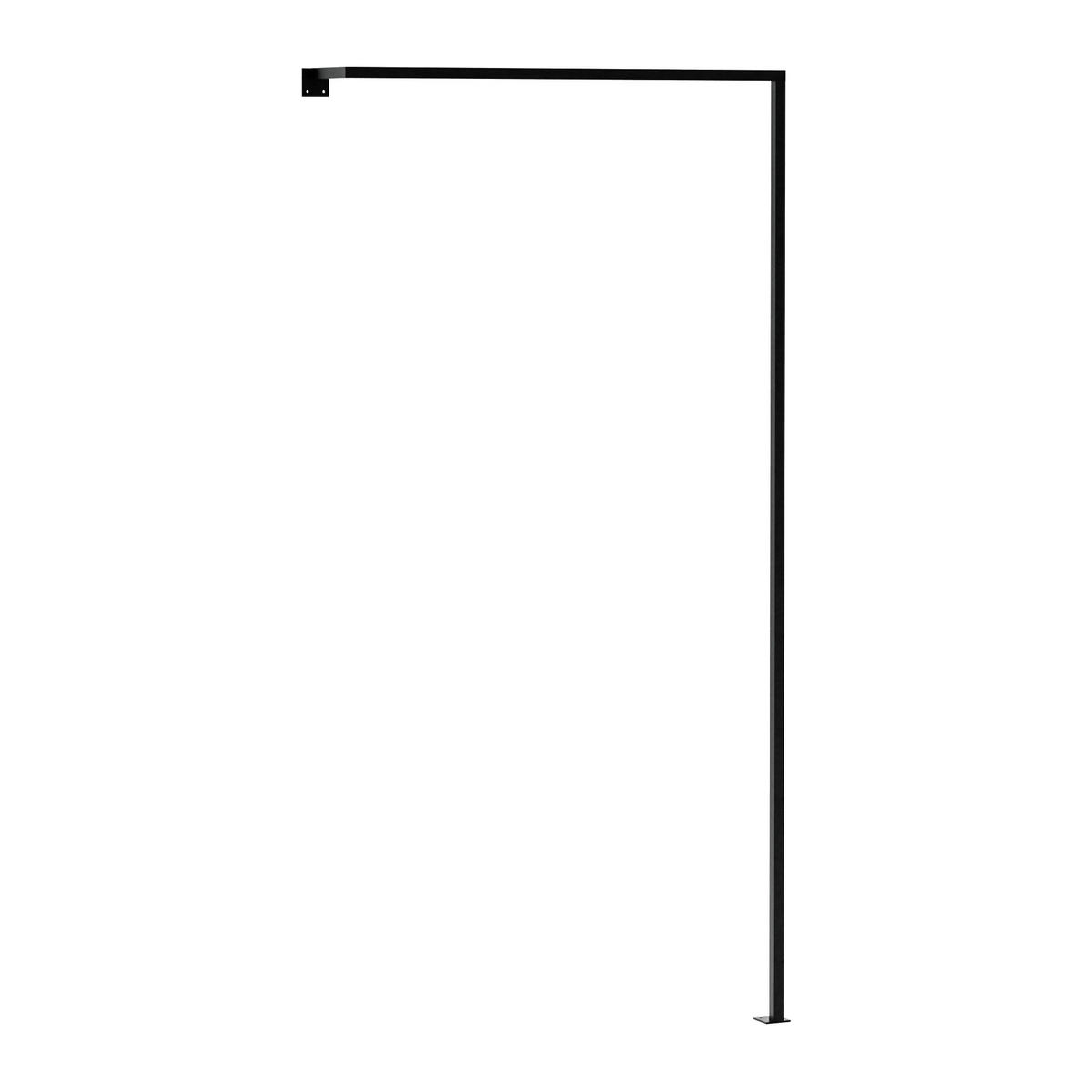 GARDEROBENSTÄNDER Falkirk - Schwarz, Metall (87/170/15cm) - [en.casa]