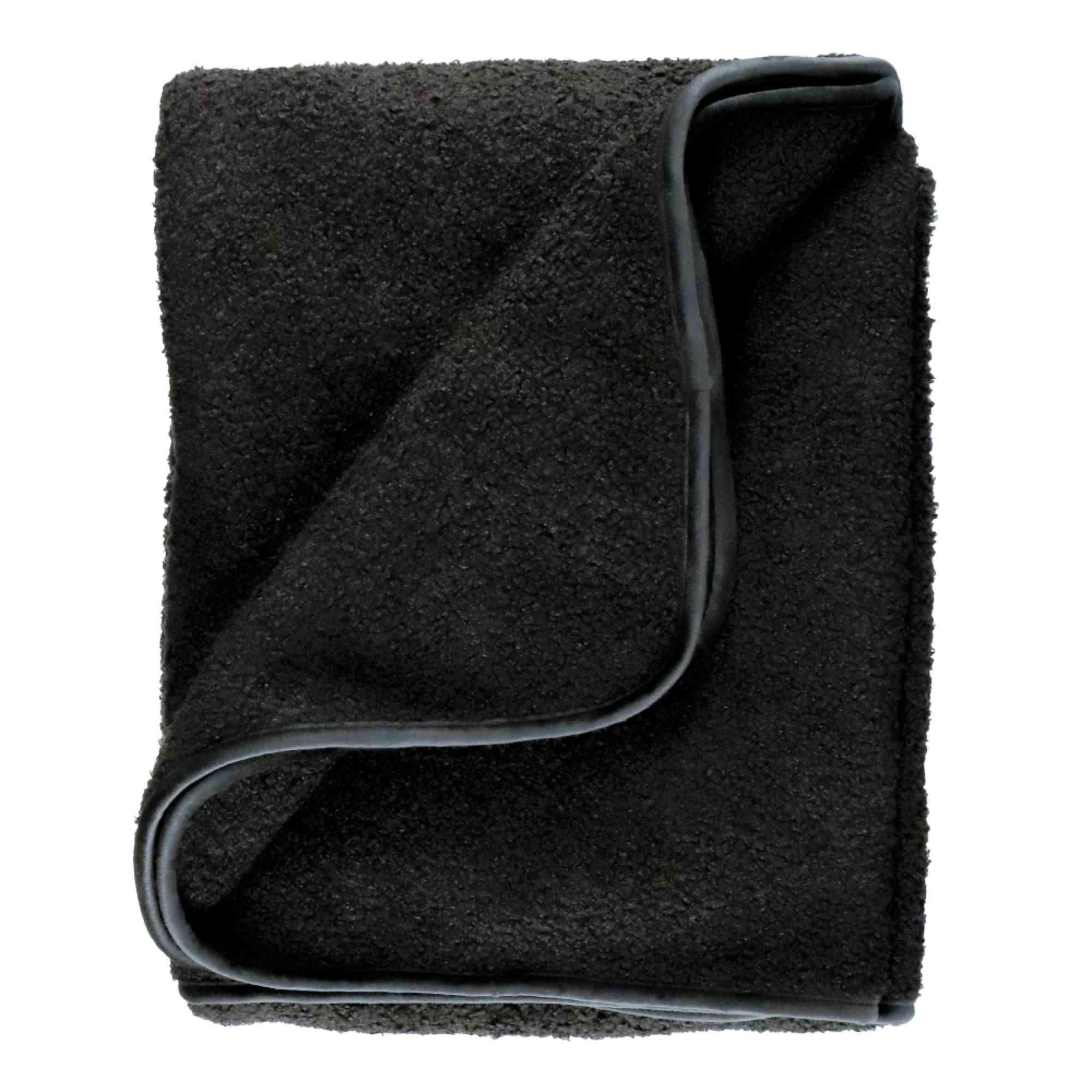 KUSCHELDECKE CUTE - Schwarz, Textil (130/170cm) - Esprit