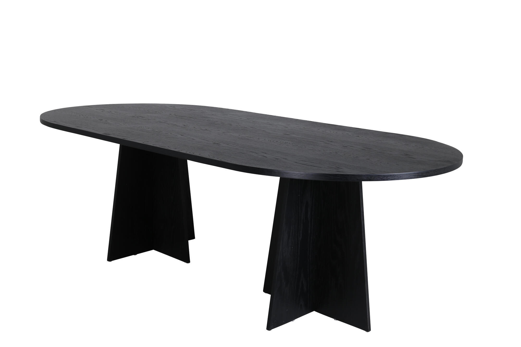 ESSTISCH BOOTCUT Schwarz 115x230x76 cm - Schwarz, Holzwerkstoff (230/115/76cm) - FURNLUX