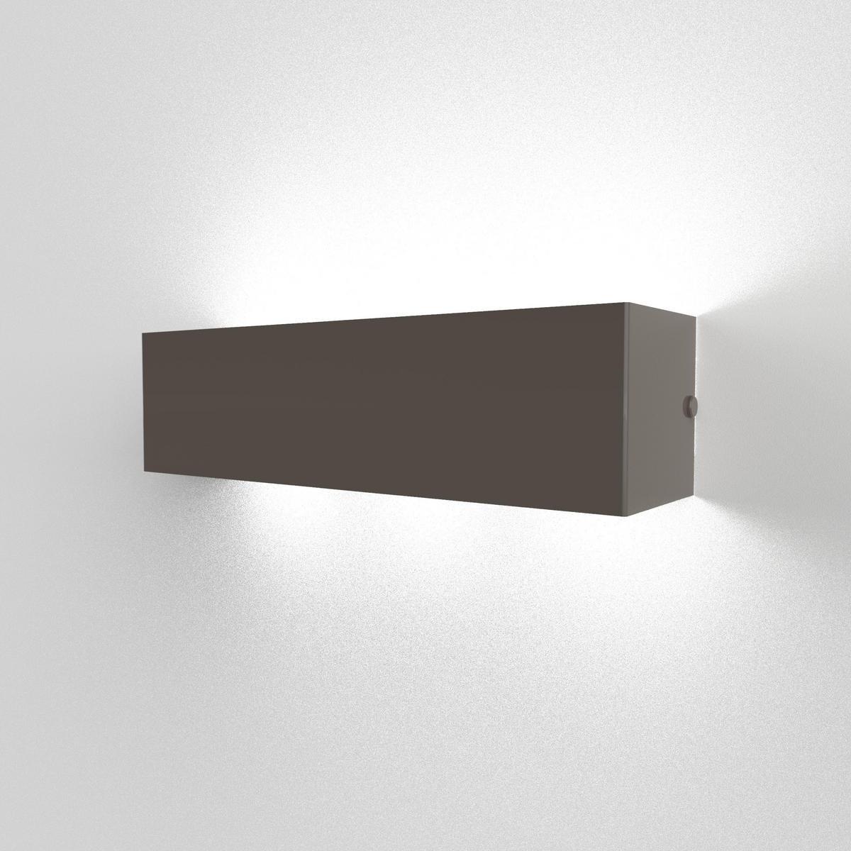 WANDLEUCHTE - Graubraun, Metall (45/10/10cm) - Lumicom