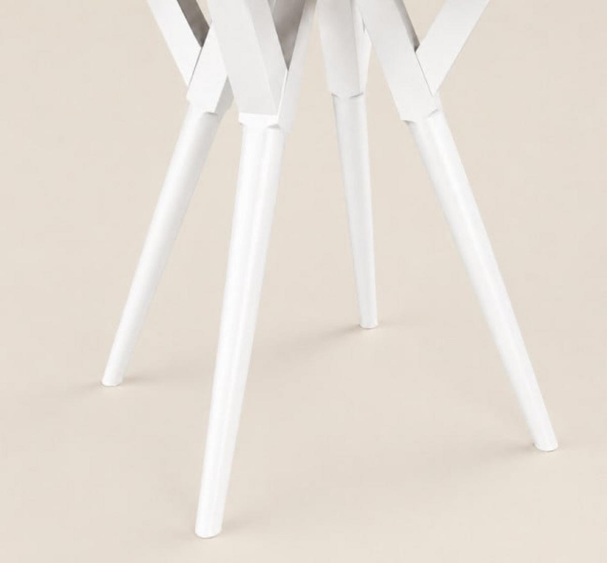 TISCH Weiss Adi Ausziehbar - Weiß, Holzwerkstoff (90/90/76cm) - Sepro Meble