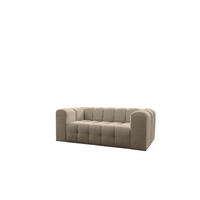 SOFA 2-sitzer Solvie In Moly - Beige, Holzwerkstoff/Textil (200/75/106cm) - Fun Möbel