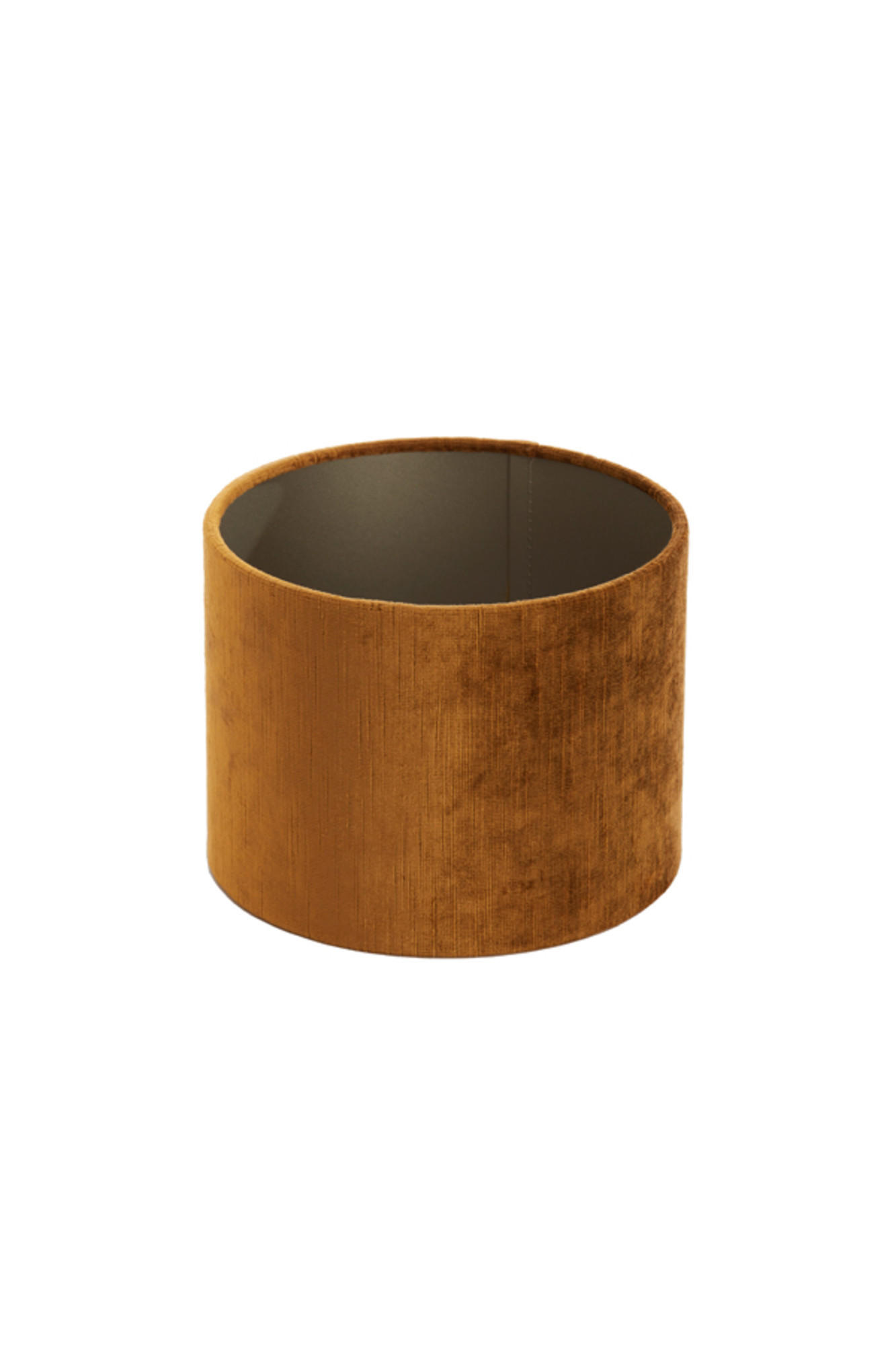 LAMPENSCHIRM Edelstein Gold Ø25/18 cm - Goldfarben, Textil (25/25/18cm) - Light & Living