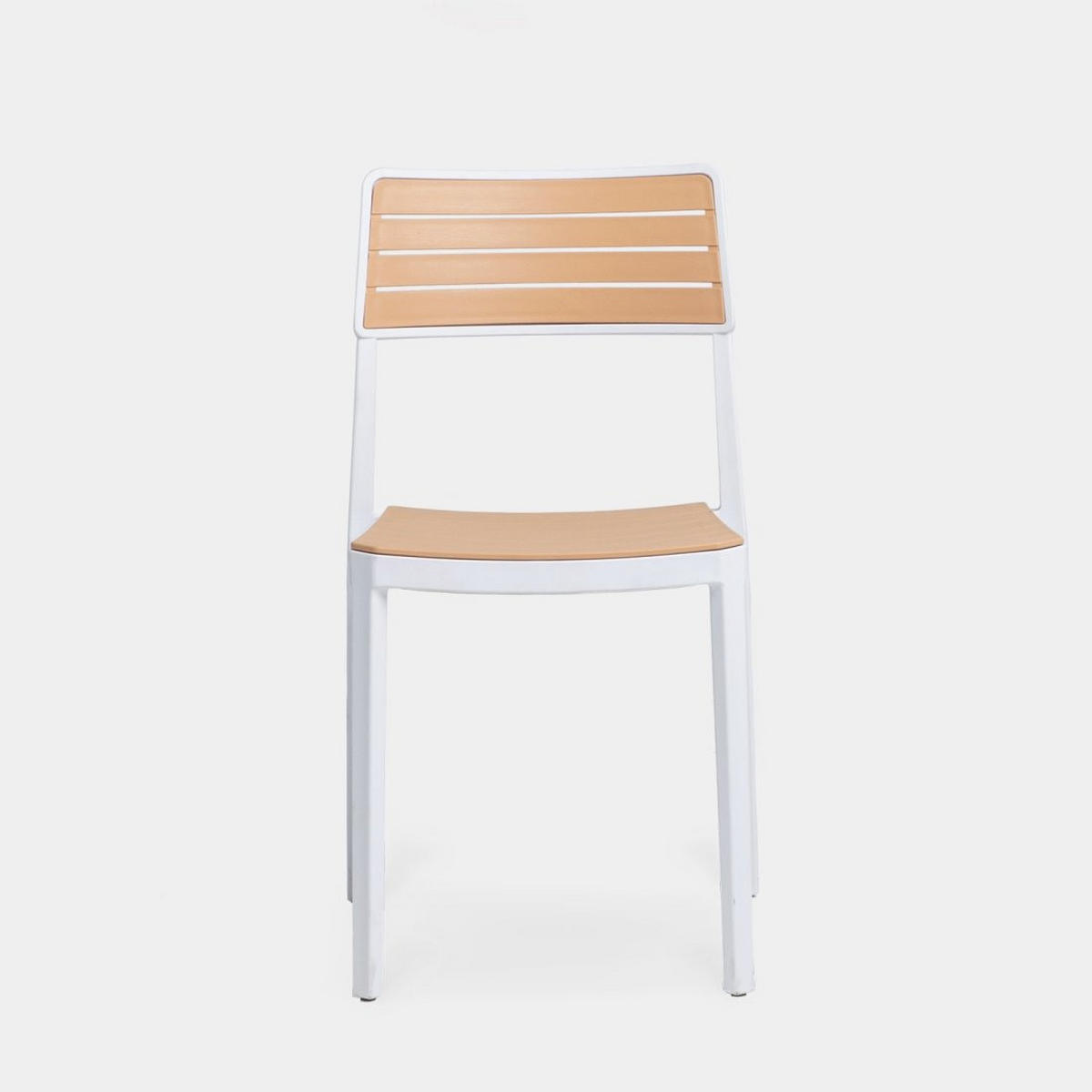 STUHL FÜR DRAUSSEN Hilda Zweifarbig 41 cm x 81 cm - Multicolor, Kunststoff (41/81/54cm) - Klast Home