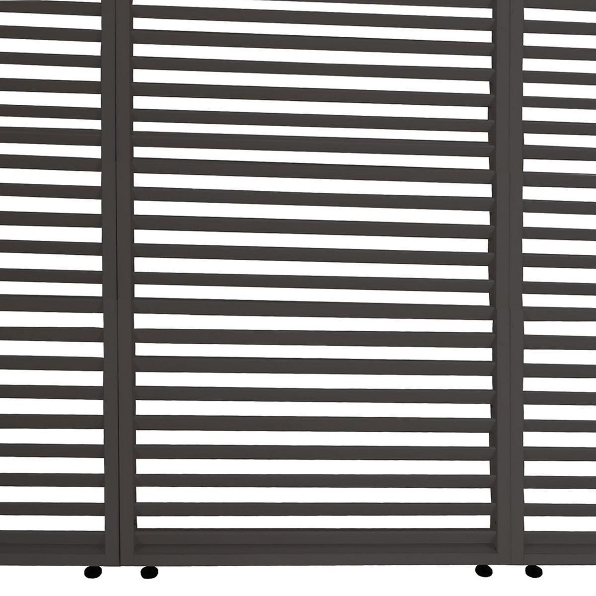 PANEELE FÜR PERGOLA Anthrazit 4er-Set-Set - Anthrazit, Metall (369/204/4cm) - MCW