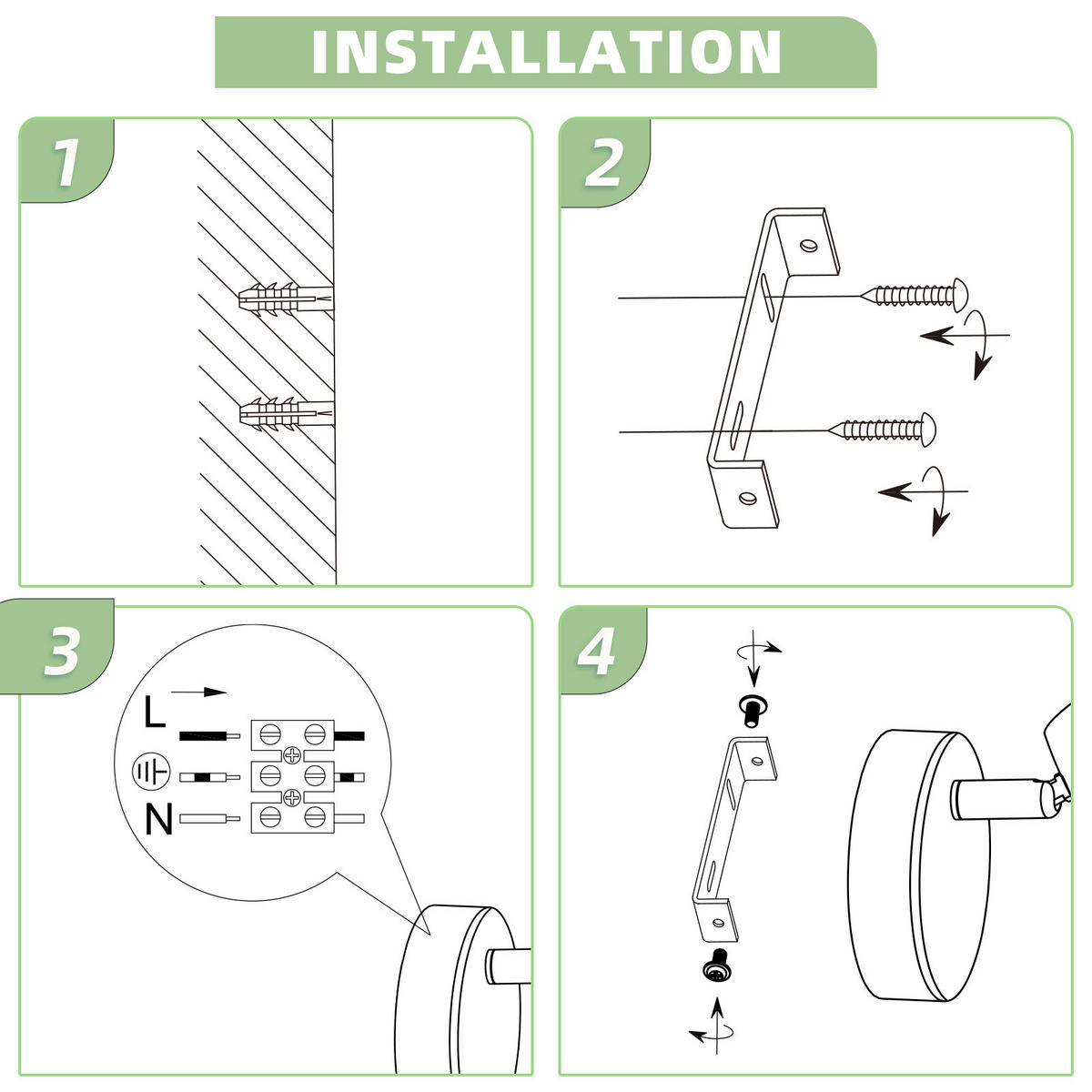 DECKENSTRAHLER Glühram 13.5/5.6/8 cm - Grau, Kunststoff (8/13.5/5.6cm) - ZMH