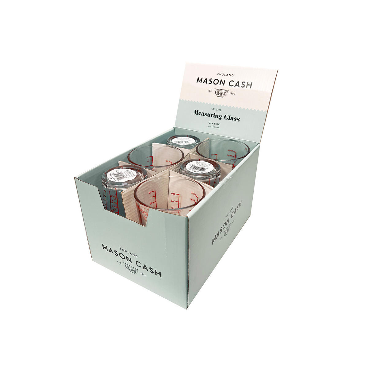 MESSBECHER aus Glas, 300 ml - Transparent, Glas (0.35L) - Mason Cash