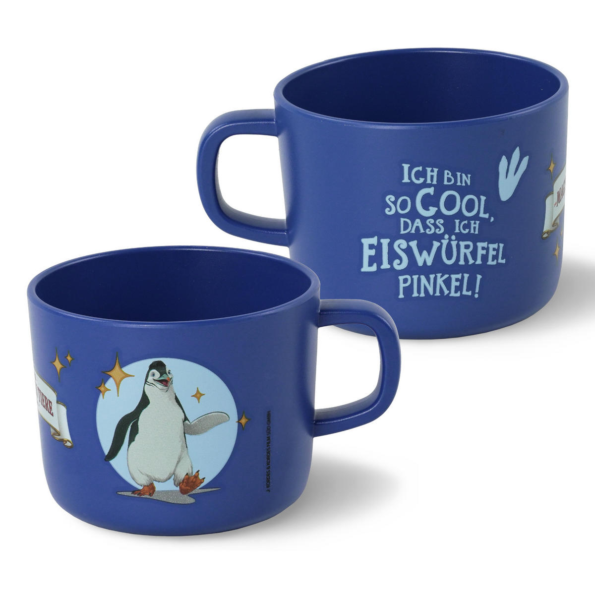 KINDER-TASSE Set 4-teilig - Rot, Kunststoff (0.25L) - Stoneline