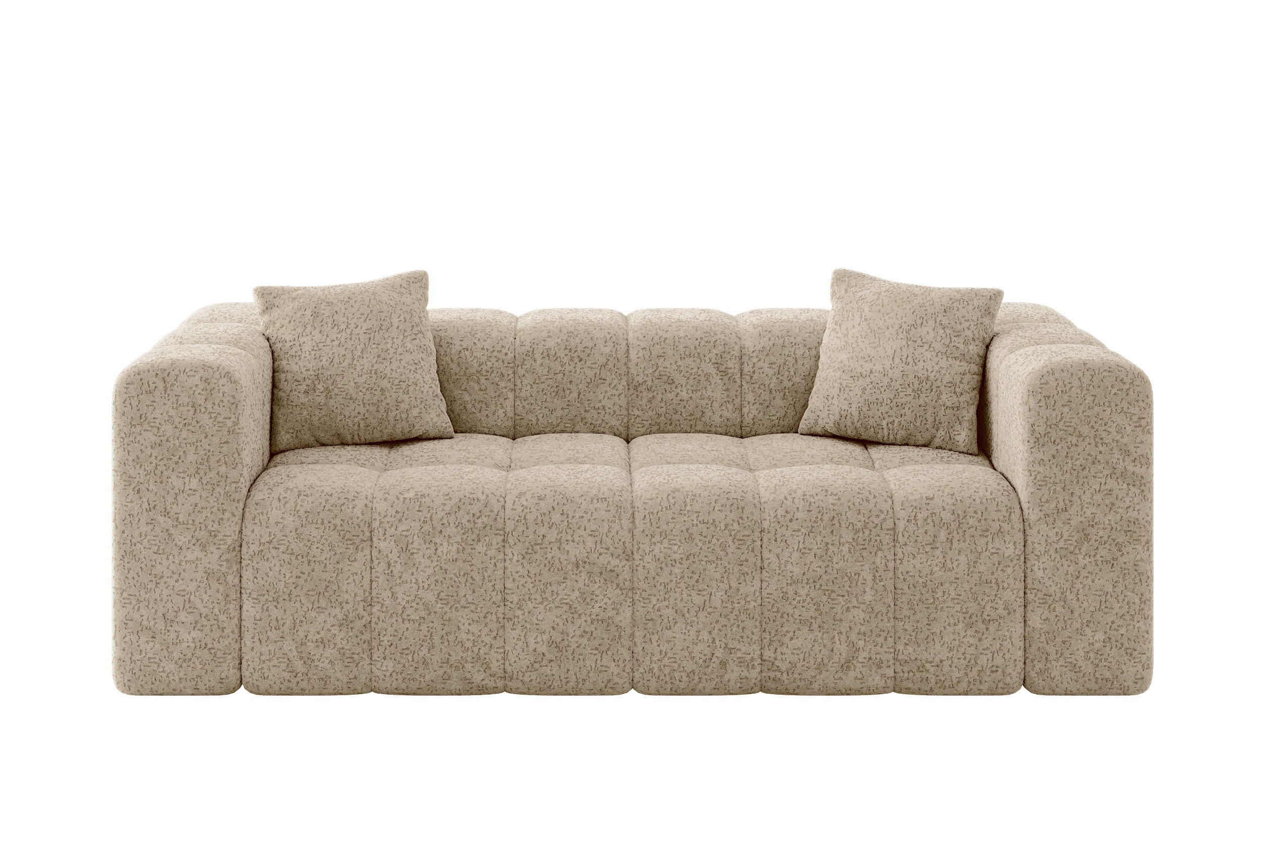 Altdecor Sofa Cognac 232x71x90 cm