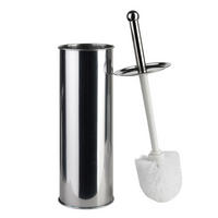 WC-BÜRSTE Dea silberfarben 10/10/37.5 cm Metall - Silberfarben, Metall (10/37.5/10cm) - Mondex