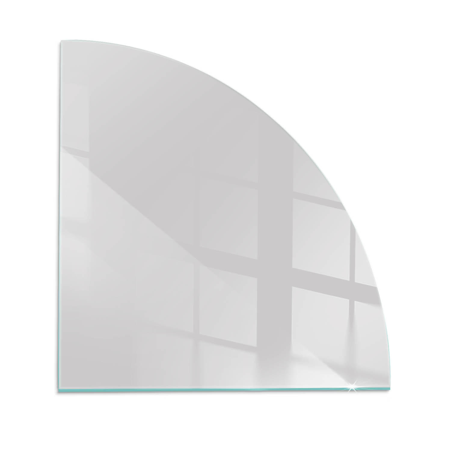 ArtPrintCave Glasplatte Grau 100x100x0.4 cm
