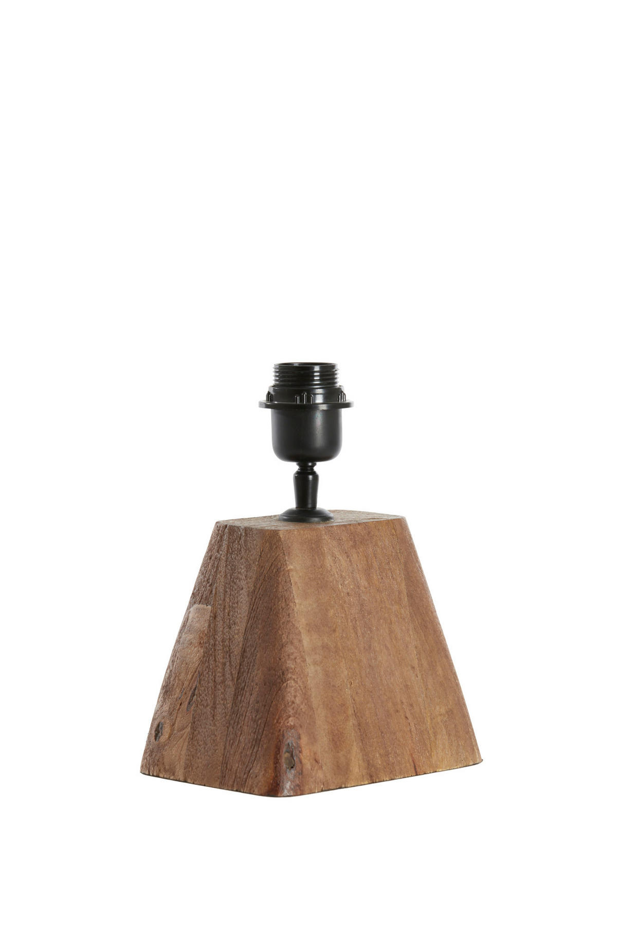 LAMPENFUSS Kardan Braun 18/13/15 cm - Braun, Holz (18/13/15cm) - Light & Living