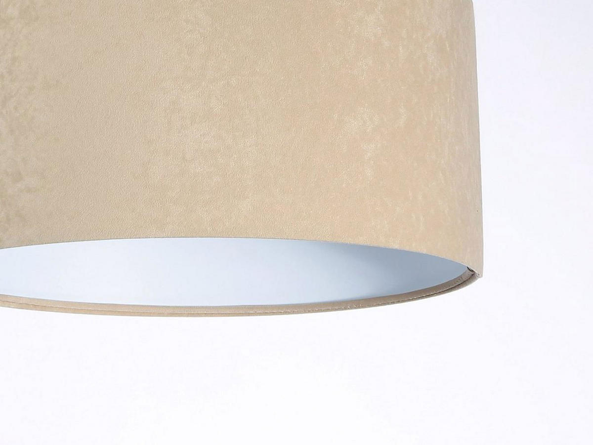 HÄNGELEUCHTE Weiß 30/20 cm - Beige/Weiß, Kunststoff (30/0.45/20cm) - ONZENO