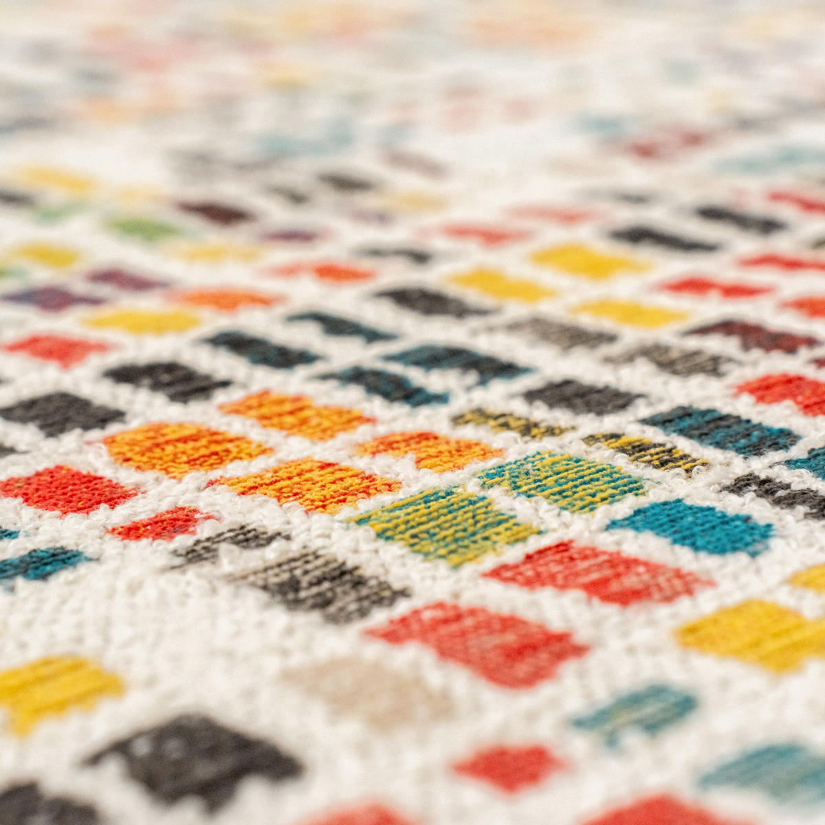 PREPROGA Cubik United 200/280 cm - večbarvno, umetna masa/tekstil (200/280cm) - Louis De Poortere