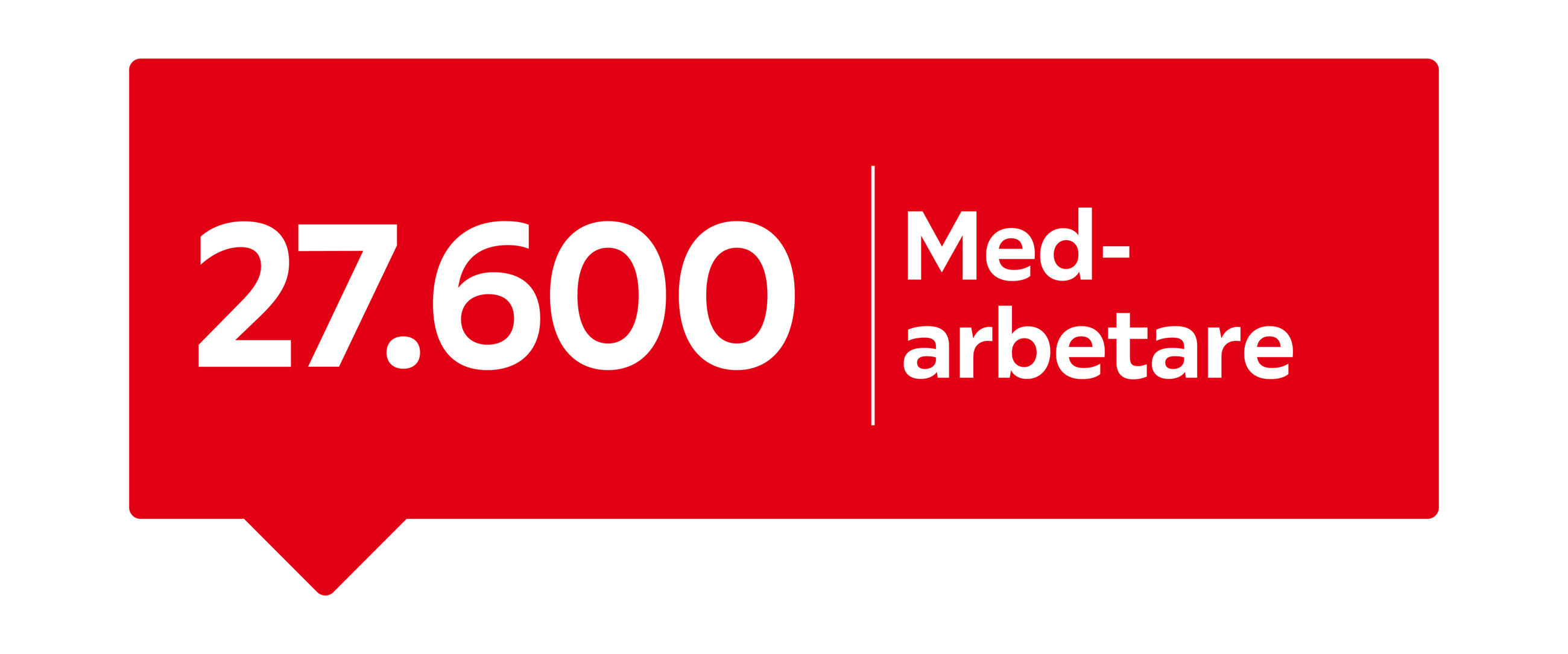 27.600 Medarbetare