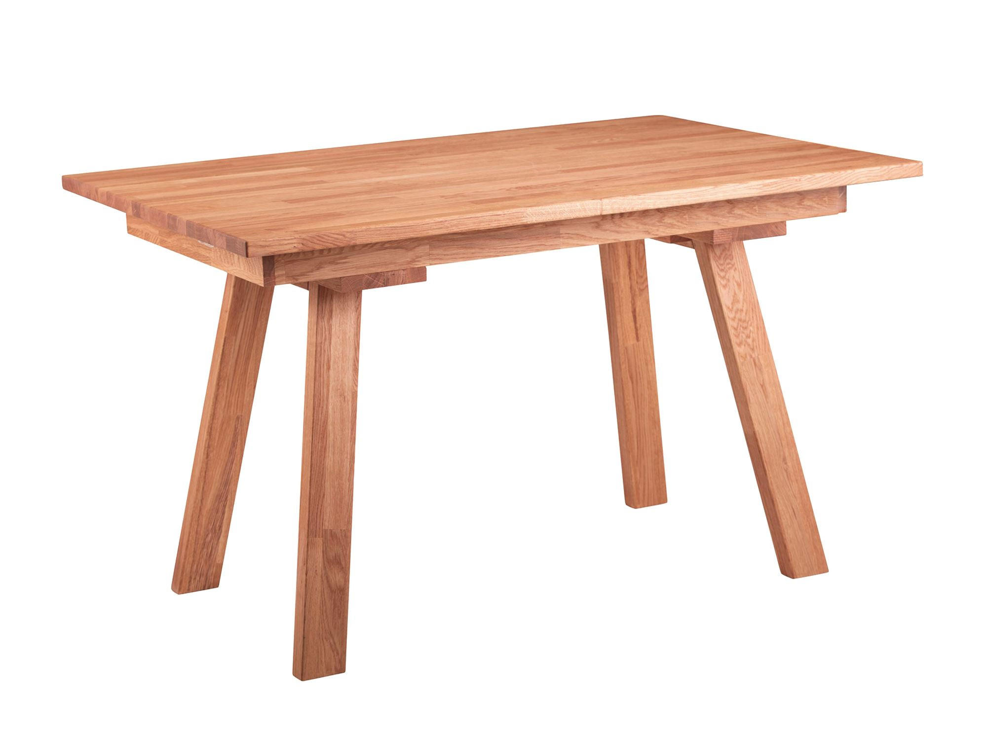 ESSTISCH ausziehbar rechteckig Danny 125x75x85 Massivholz Kernbuche - Kernbuche, Holz (85/125/75cm) - 58aufmkessel