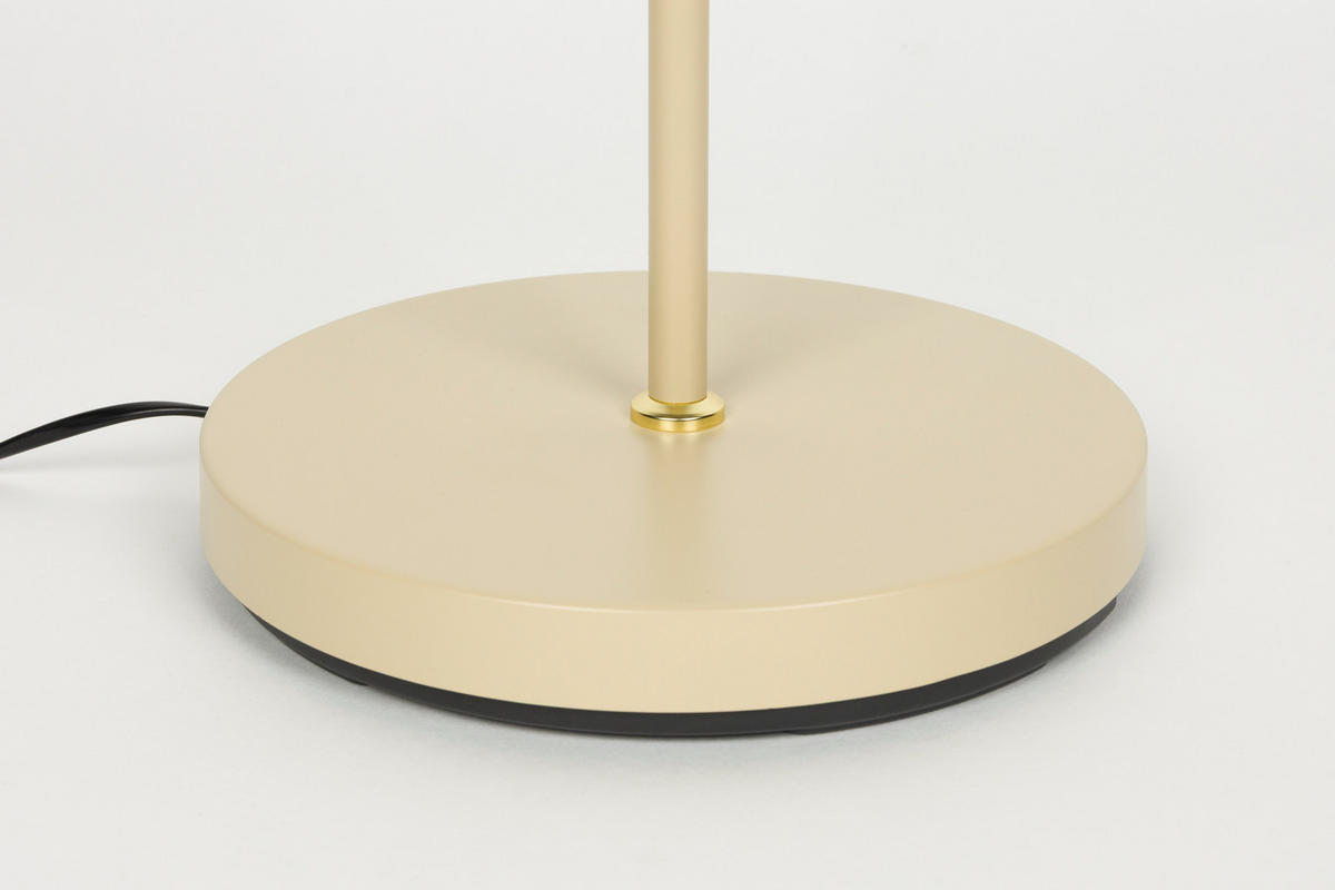 STEHLAMPE Aero - Beige - 57.5/25/120 cm - Beige, Metall (57.5/25/120cm)