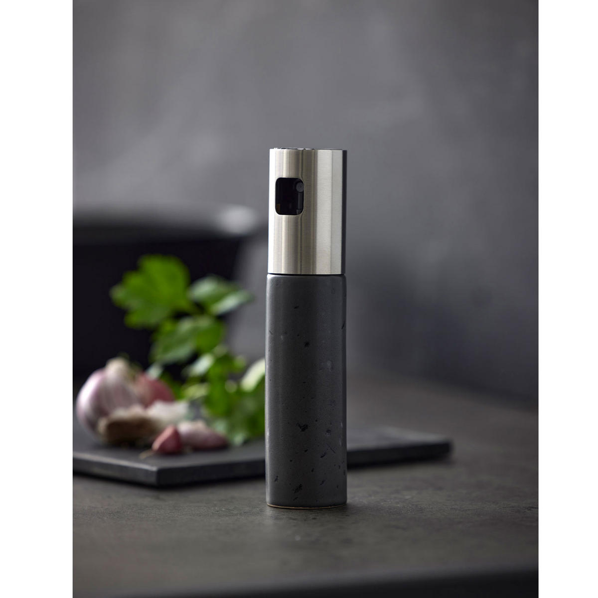 ÖLSPRÜHER 10 cl 4 x 18 cm Schwarz - Schwarz, Keramik (4.2/18.7/4.2cm) - Bitz
