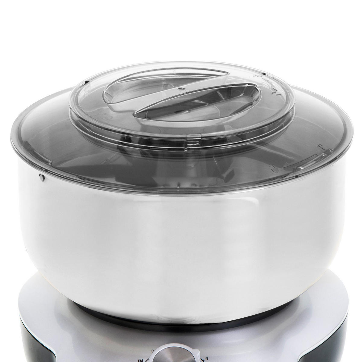 KÜCHENMASCHINE AD4222 Silber Edelstahl - Silberfarben, Kunststoff/Metall (35/30/22cm) - Adler