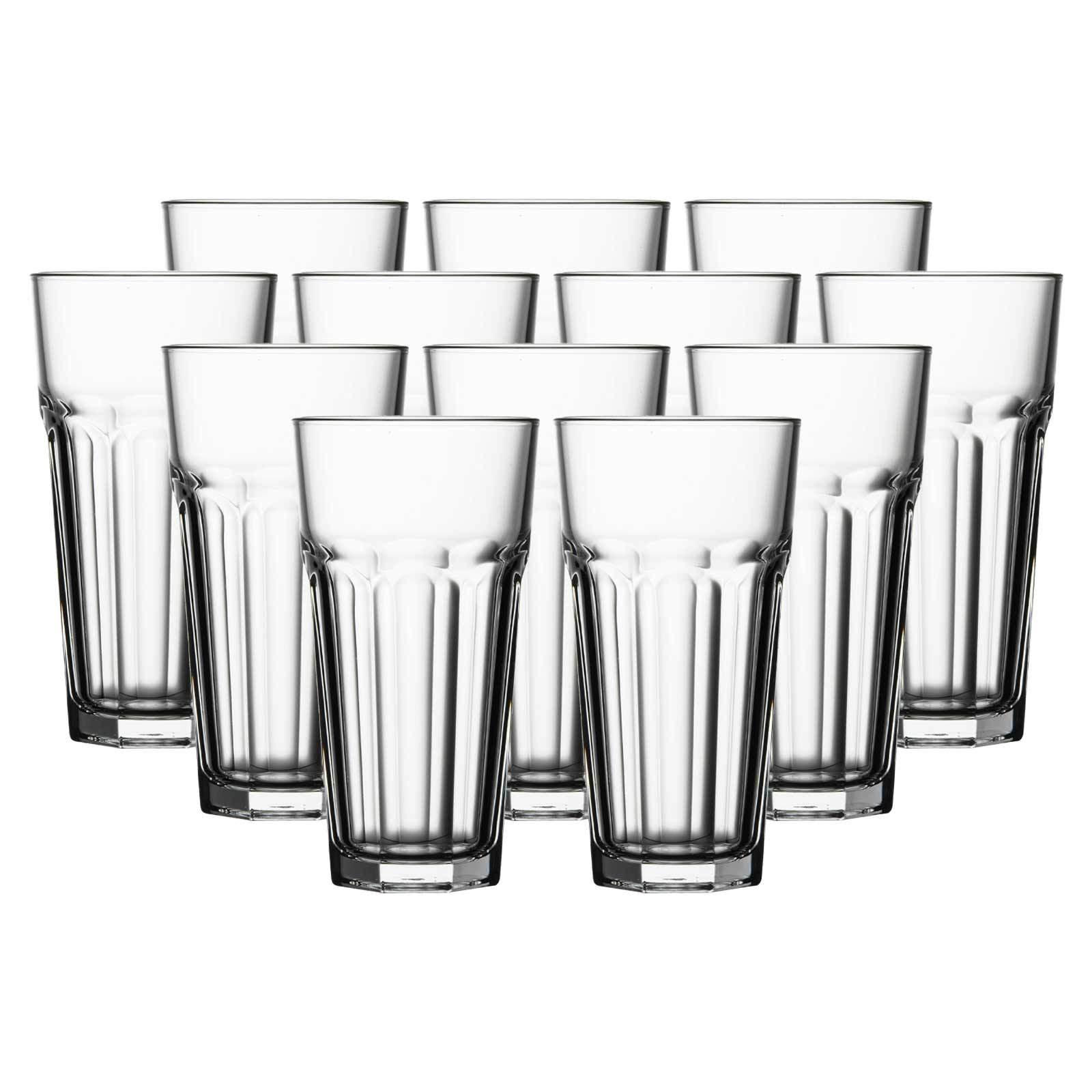 LONGDRINKGLÄSER Casablanca transparent 475 ml 12er Set - Transparent, Glas (475L) - Pasabahce