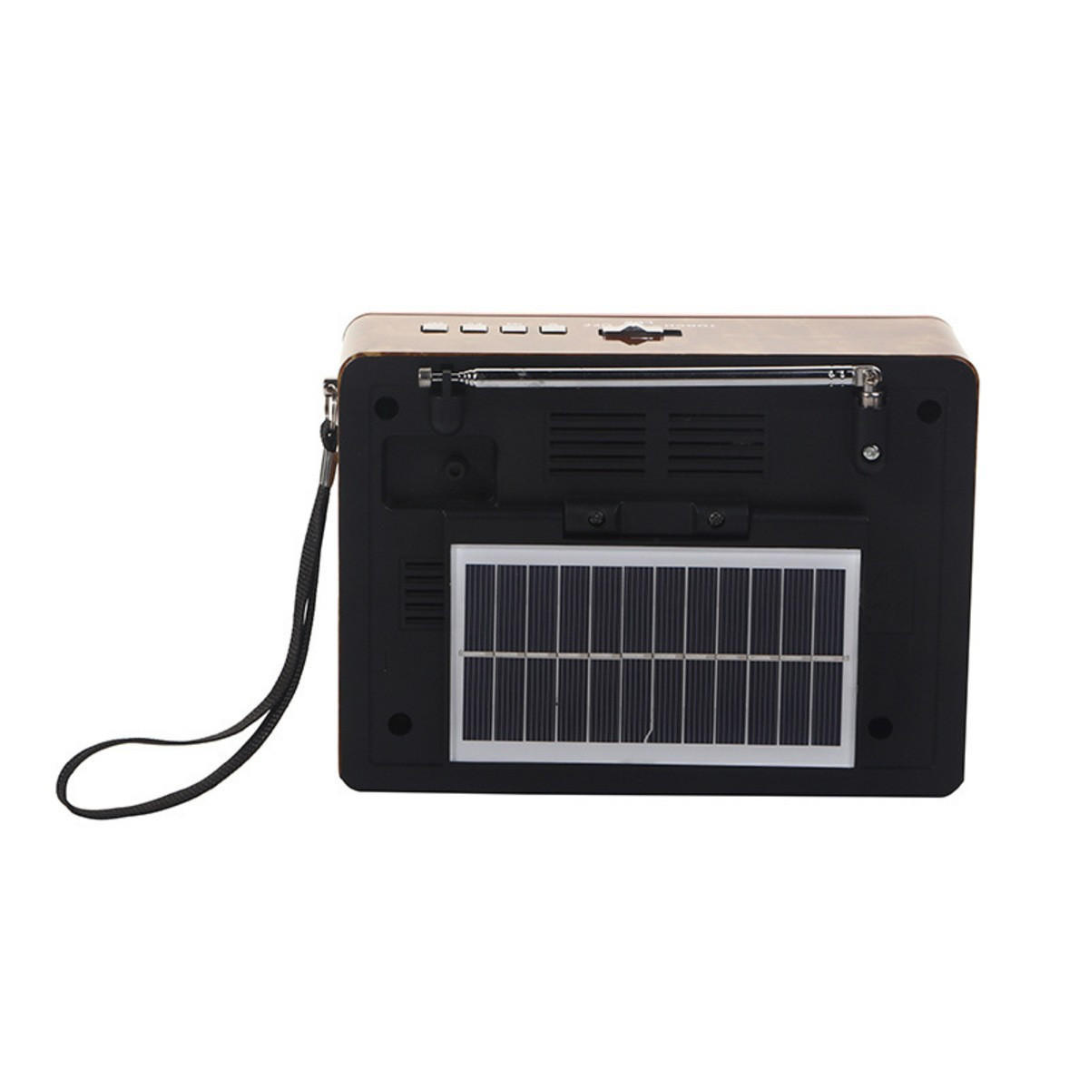 RADIO EMERGENCY AM/FM/SW-Dreibandradio 13.3/7/18.3 cm - Braun, Kunststoff (13.3/7/18.3cm) - Authentics