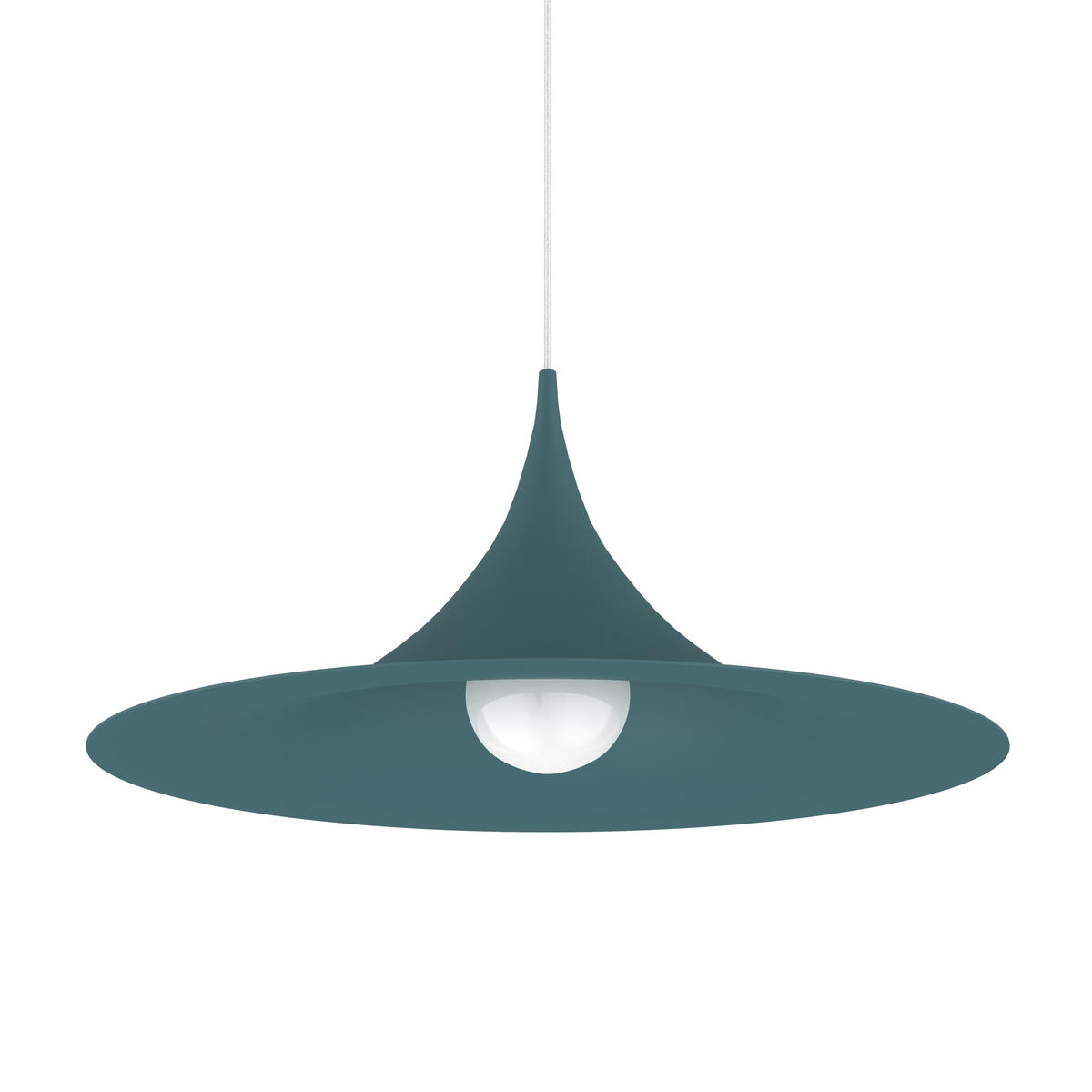 HÄNGELEUCHTE - Blau, Metall (57/57/27cm) - Lumicom