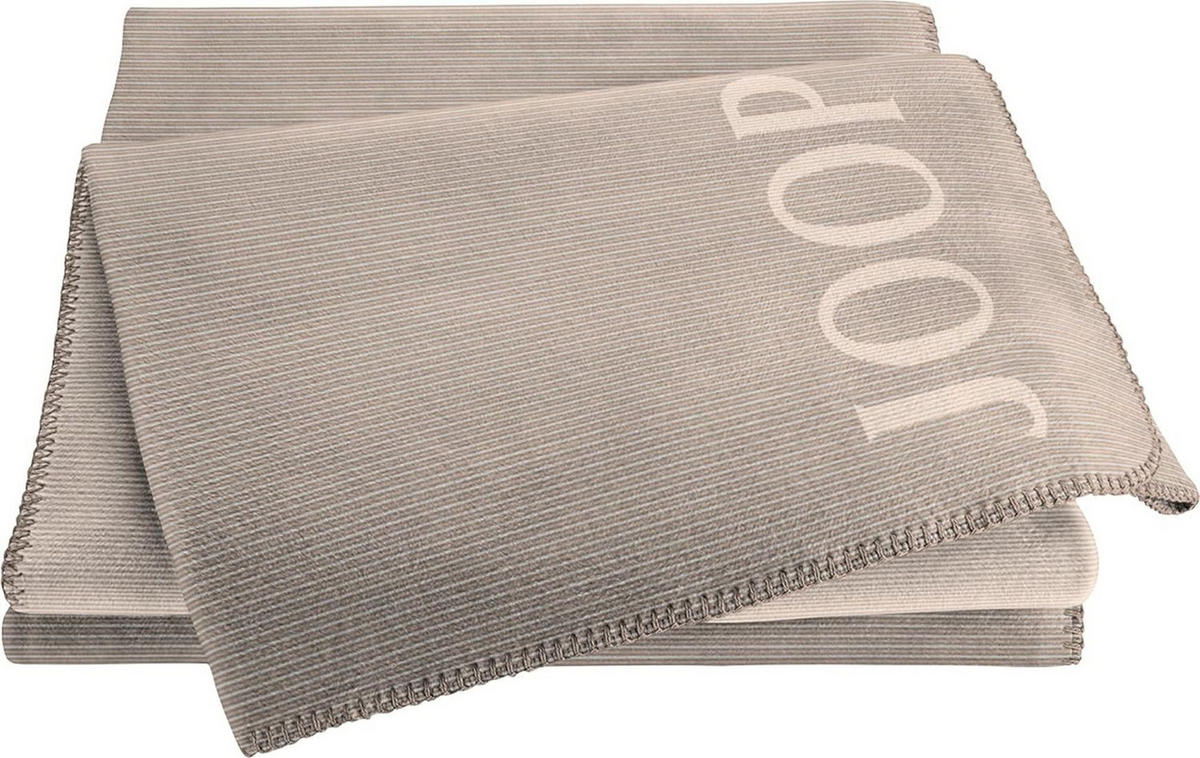 WOHNDECKE TOUCH Sand-Natur 220 x 240cm - Sandfarben, Textil (220/240cm) - Joop!