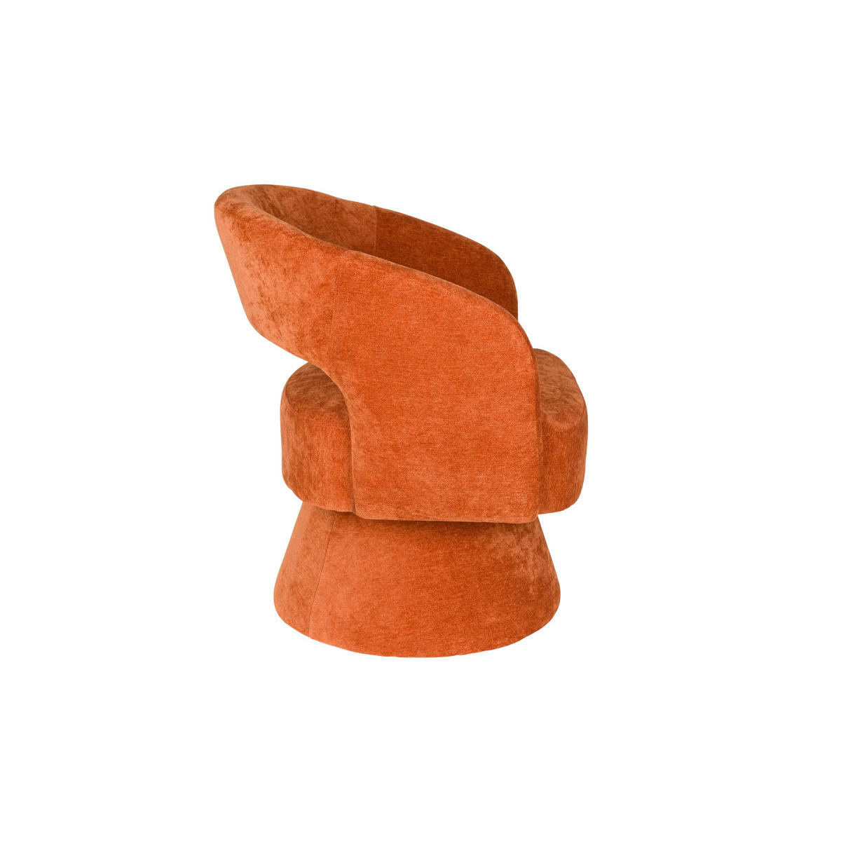 SESSEL Charina Orange - Orange, Kunststoff (71/78/65.5cm) - Housecraft Living
